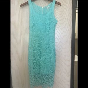 Mint green dress